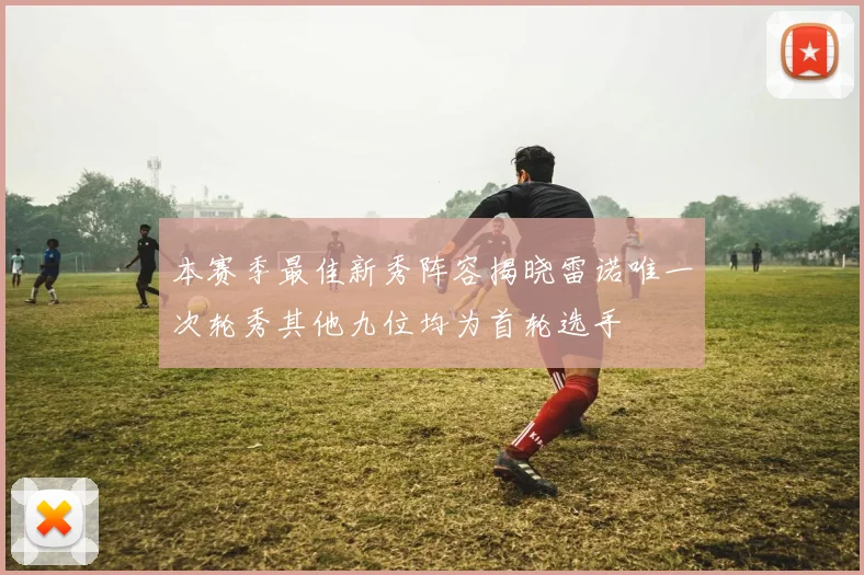 本赛季最佳新秀阵容揭晓雷诺唯一次轮秀其他九位均为首轮选手